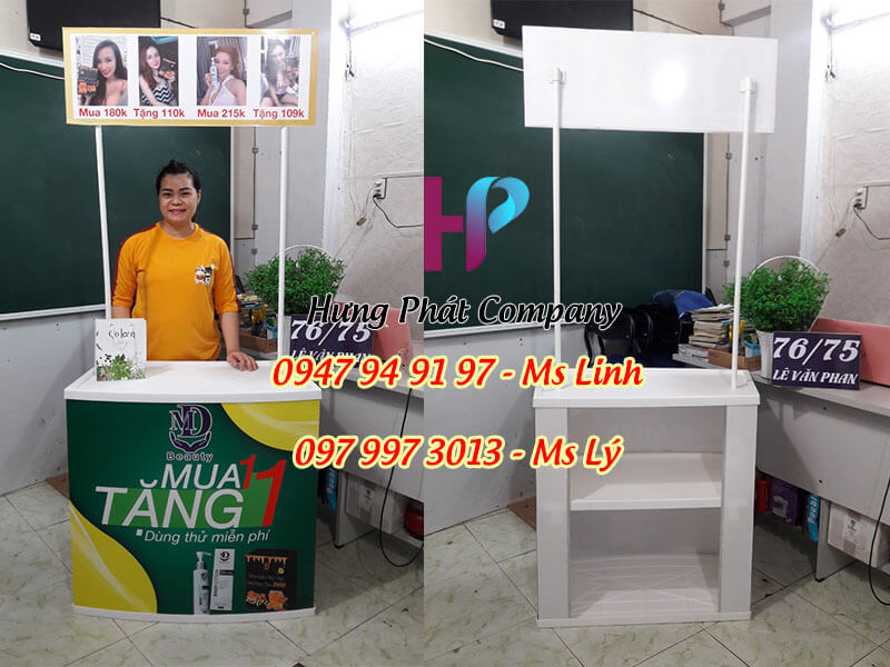 booth nhua dep