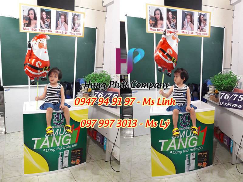 booth nhua gia re