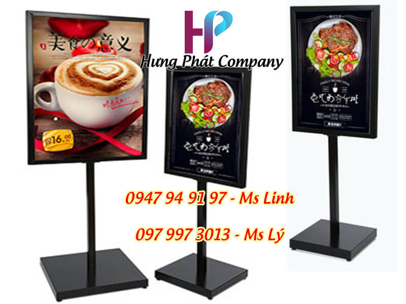 standee khung sat quang cao