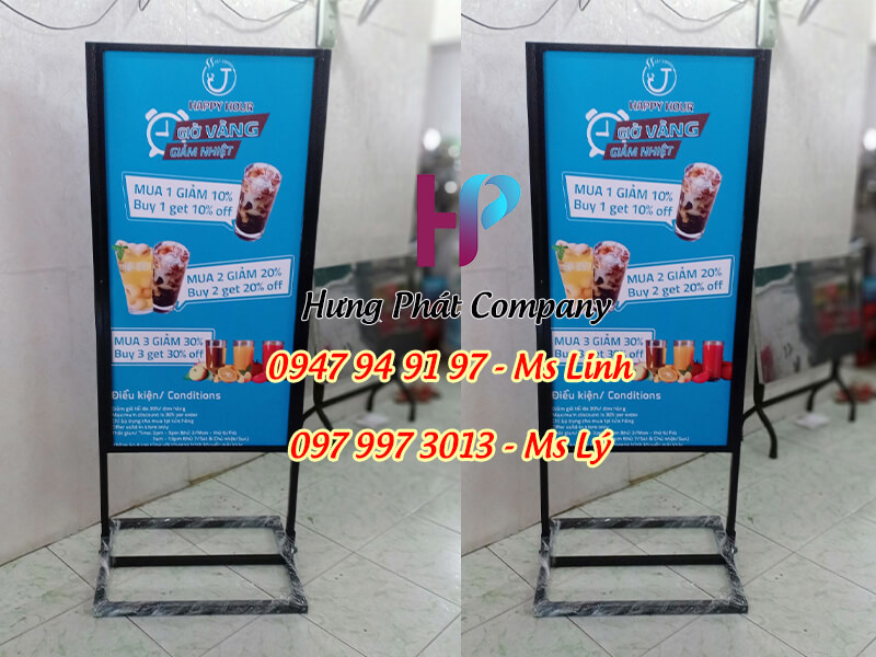 standee chan sat gia re