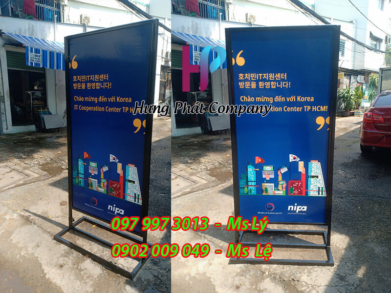 standee chiu gio ngoai troi gia re