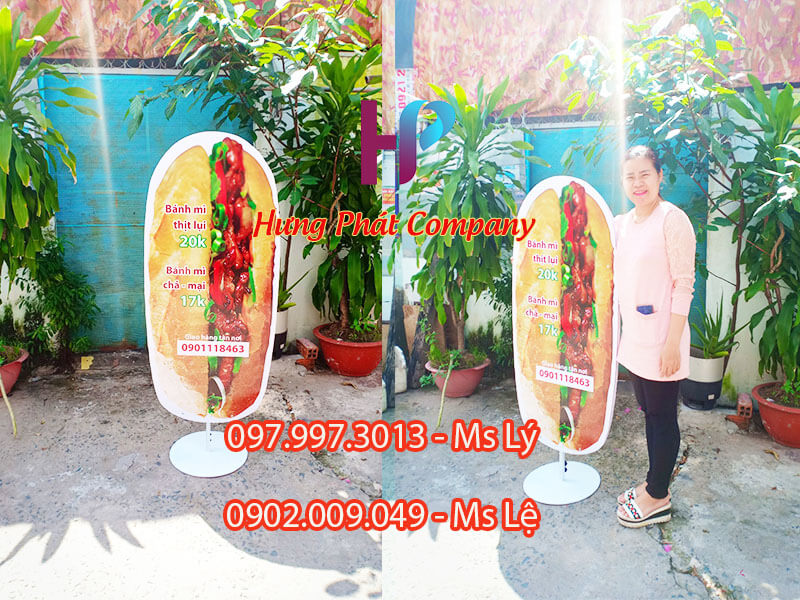 standy mô hình khung sắt chịu gió