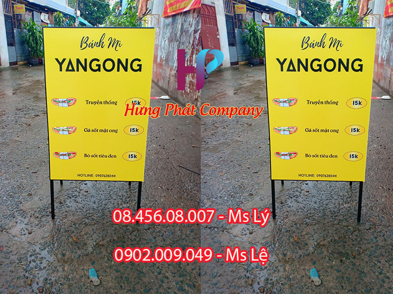 standy chữ A chịu gió