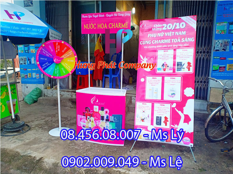 quầy thị trường lưu động Charme