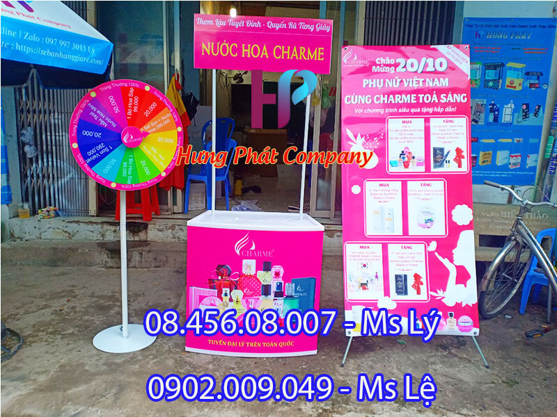 quầy thị trường lưu động đẹp