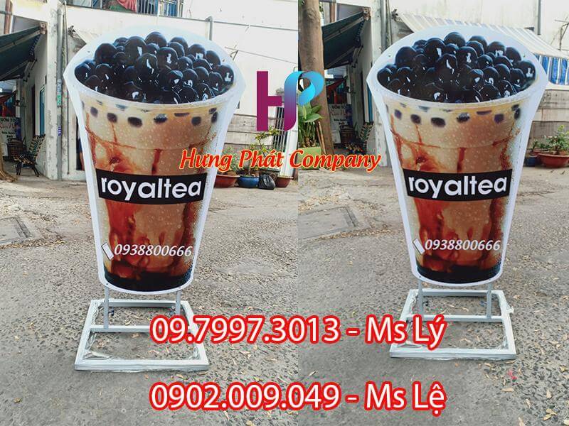 chân dựng mô hình ly trà sữa giá rẻ