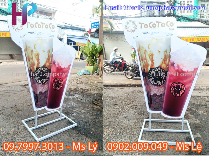 chân standee mô hình sản phẩm 