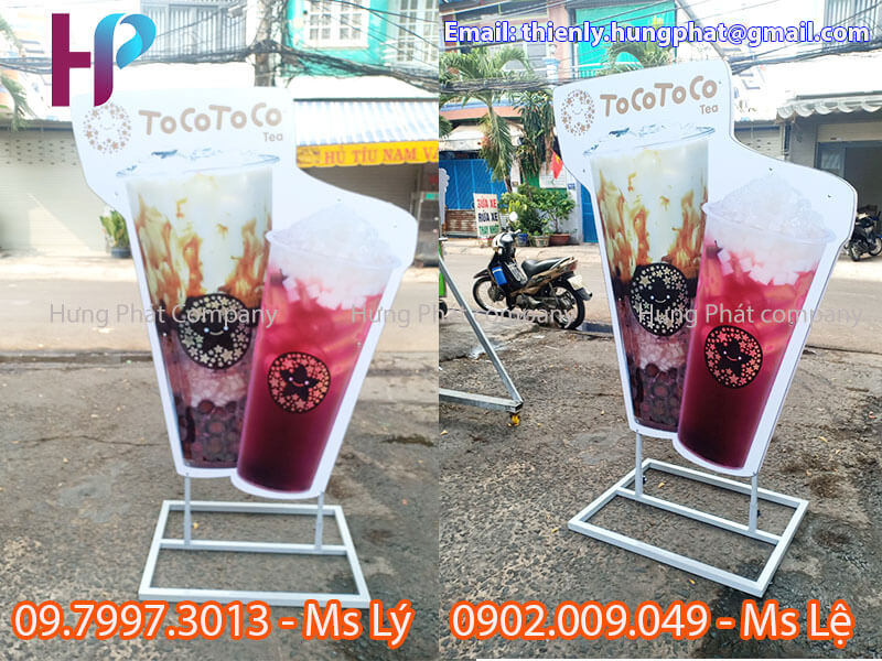 chân standee mô hình sản phẩm đẹp