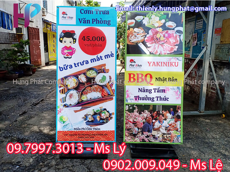 khung sắt quảng cáo ngoài trời quận 1