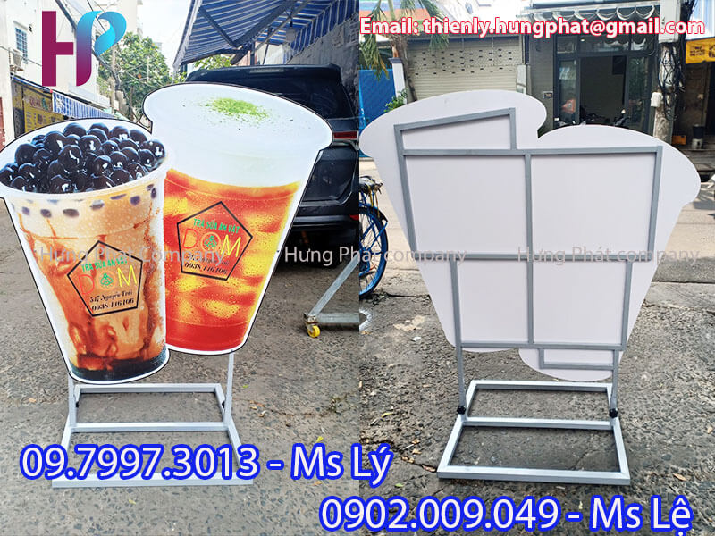 Chân mô hình sản phẩm quảng cáo chịu gió