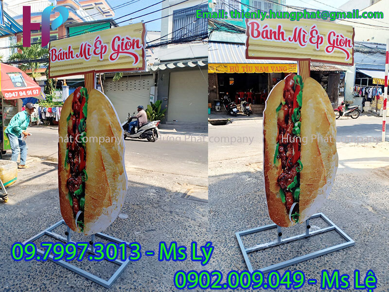 mô hình ổ bánh mì lưu động