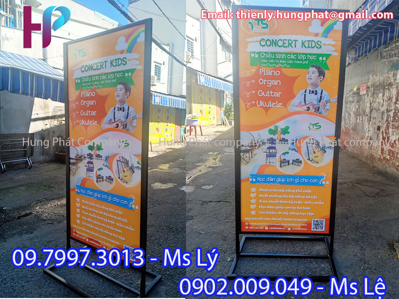 bảng hiệu quảng cáo ngoài trời chịu gió đẹp