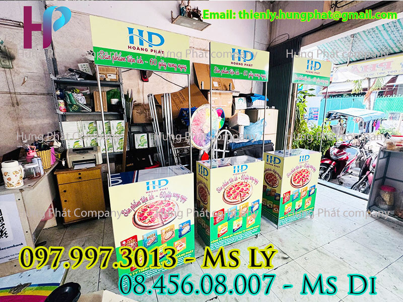 quầy lắp ráp lưu động tiếp thị sản phẩm thị trường
