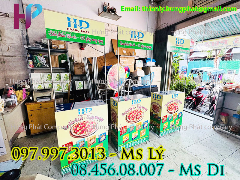 quầy lắp ráp lưu động tiếp thị sản phẩm hiệu quả