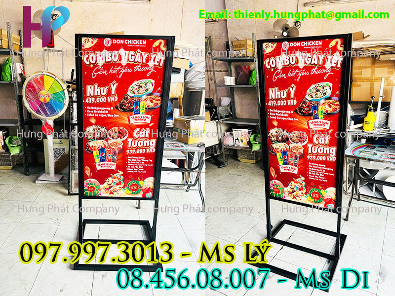 chân quảng cáo ngoài trời sài gòn