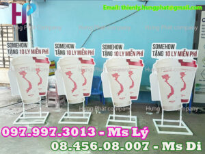 bảng hiệu mô hình ly cà phê quảng cáo