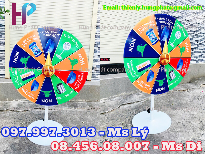 vòng xoay may mắn mini