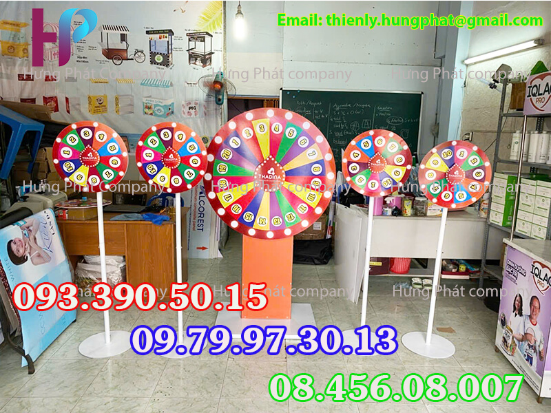 vòng quay lắp ráp lưu động tiếp thị