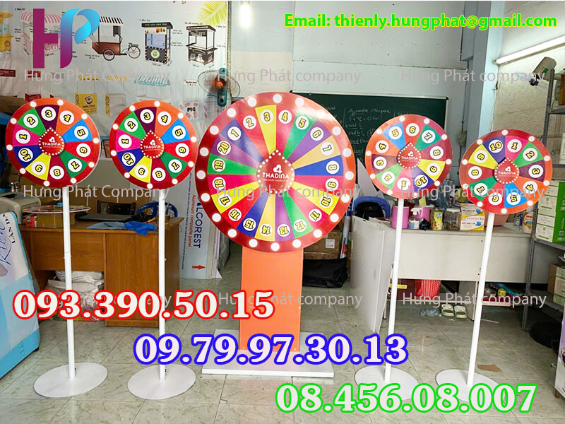 vòng quay lắp ráp lưu động siêu thị