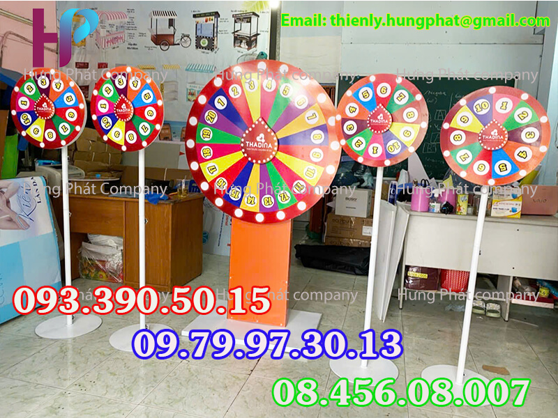 vòng quay lắp ráp lưu động hội chợ